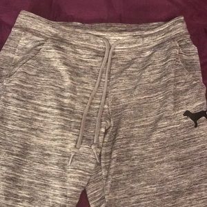 Victoria secret PINK grey joggers, super comfyy